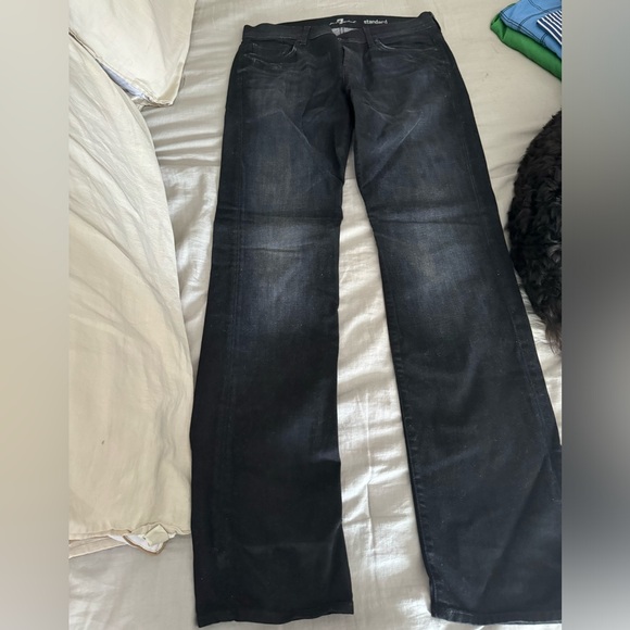 Men’s 7 for Mankind grey faded jeans - Picture 1 of 3